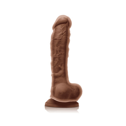 Colours - Dual Density - 8 Inch Dildo - Brown | 657447101663 | Available at EroticWarehouse.com