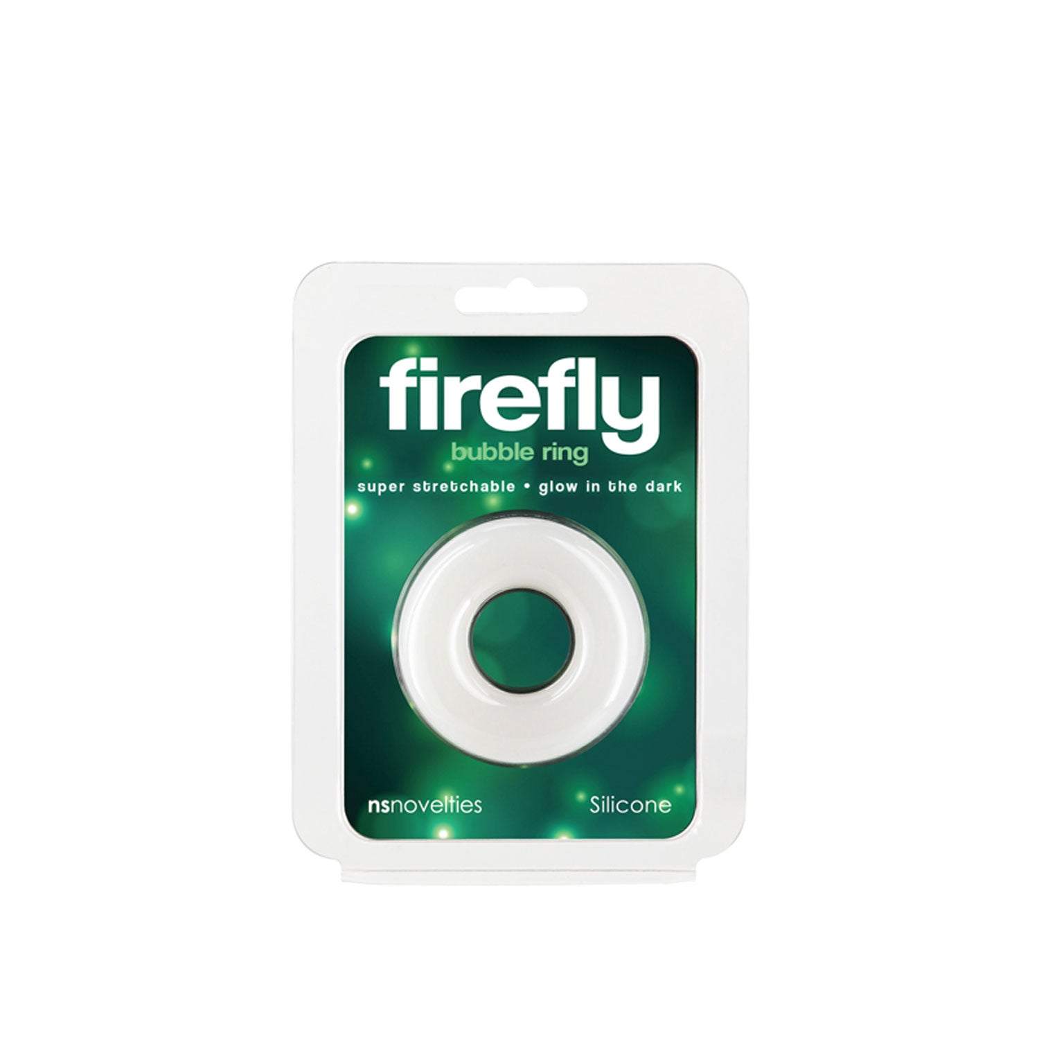 Firefly - Bubble Ring - Medium - White | 657447109362 | Available at EroticWarehouse.com