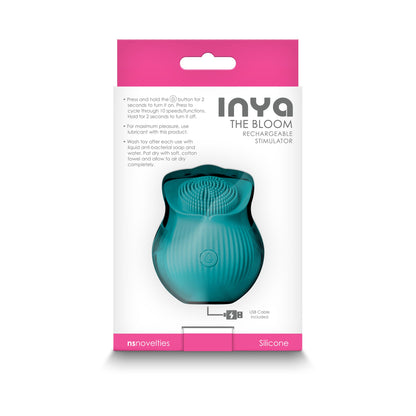Inya - the Bloom - Teal | 657447104350 | Available at EroticWarehouse.com