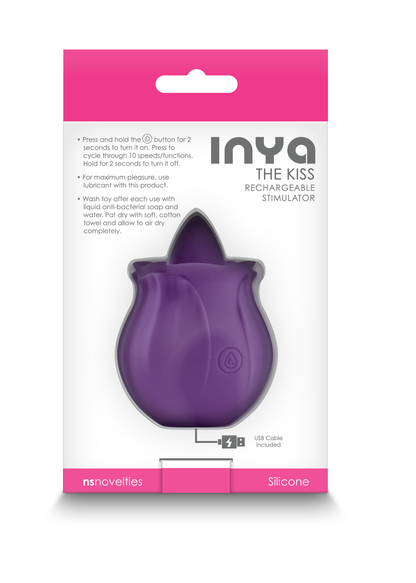 Inya - the Kiss - Purple | 657447104367 | Available at EroticWarehouse.com