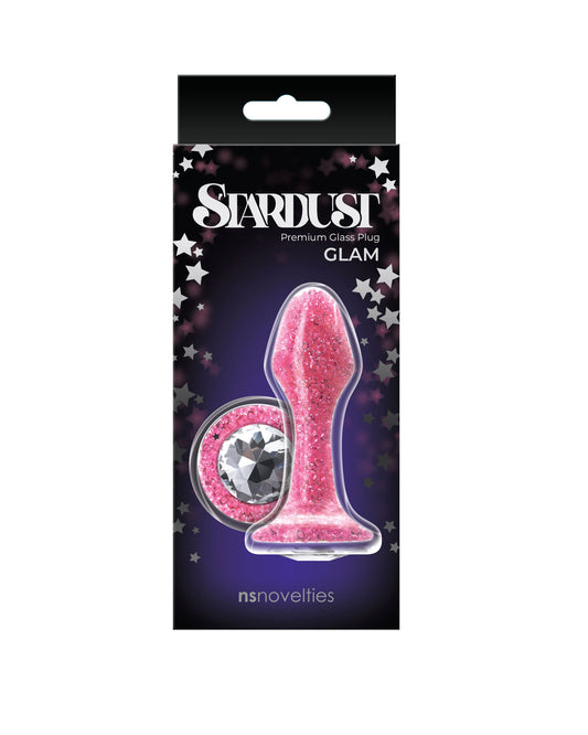 Stardust Butt Plug - Glam - Pink | 657447103353 | Available at EroticWarehouse.com