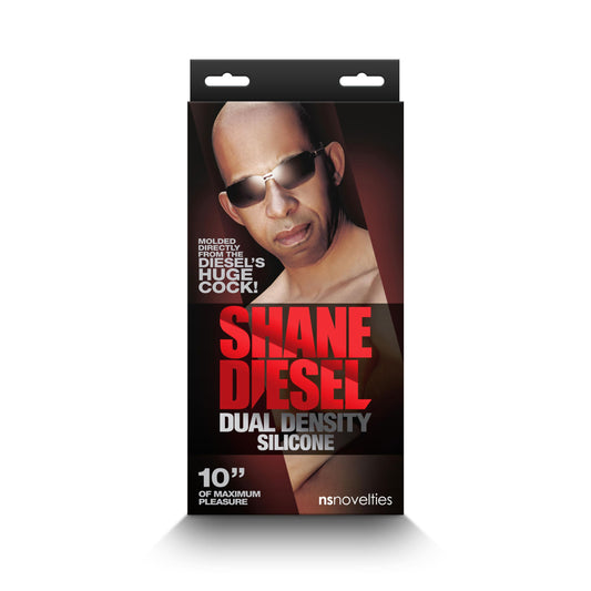Shane Diesel - Dual Density Dildo - Brown | 657447106347 | Available at EroticWarehouse.com