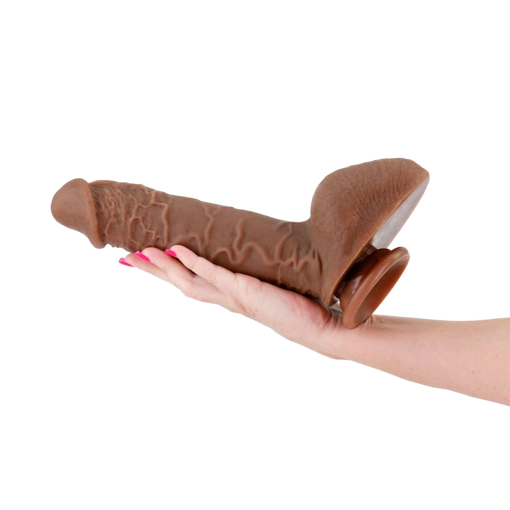 Shane Diesel - Dual Density Dildo - Brown | 657447106347 | Available at EroticWarehouse.com