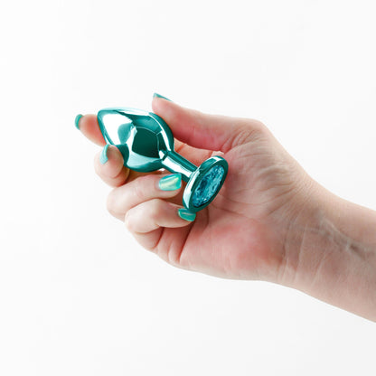 Rear Assets - Medium - Teal | 657447107092 | Available at EroticWarehouse.com