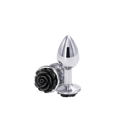 Rear Assets - Rose - Small - Black | 657447103568 | Available at EroticWarehouse.com
