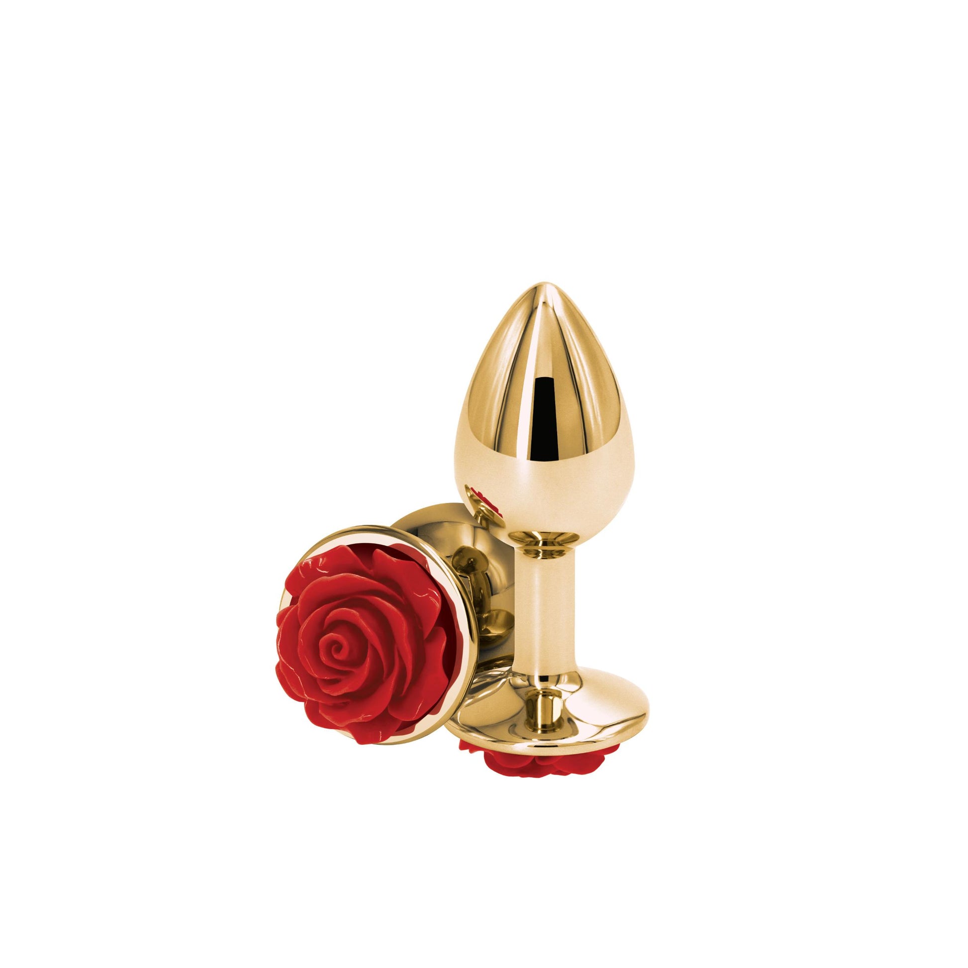Rear Assets - Rose - Small - Red | 657447103599 | Available at EroticWarehouse.com