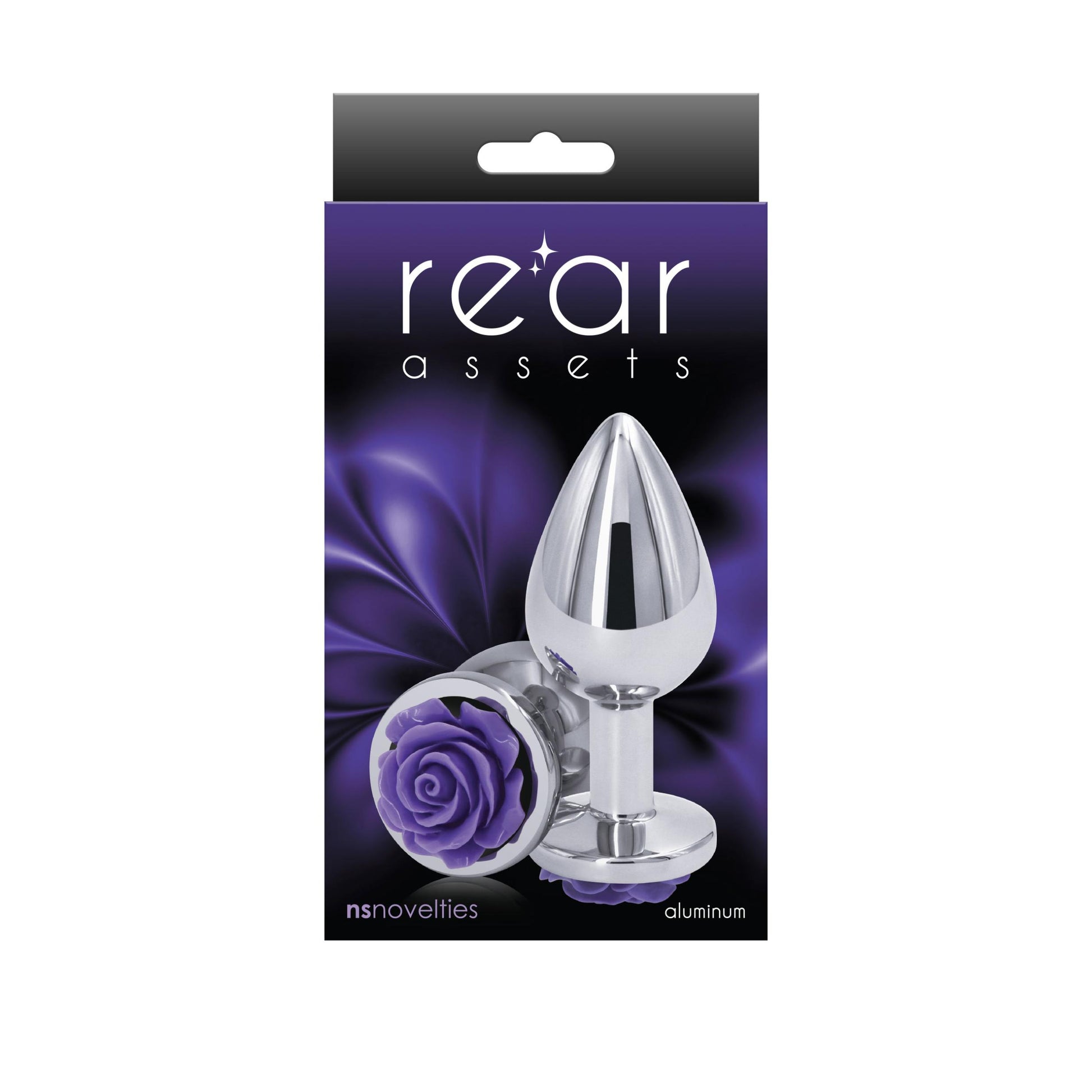 Rear Assets - Rose - Medium - Purple | 657447103636 | Available at EroticWarehouse.com