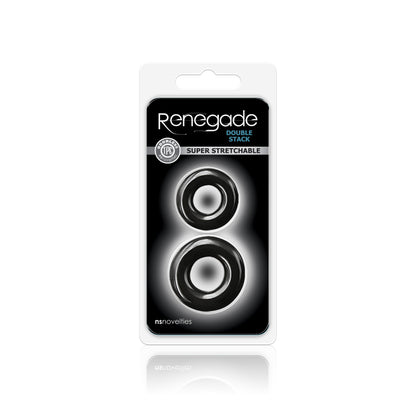 Renegade - Double Stack - Black | 657447101502 | Available at EroticWarehouse.com