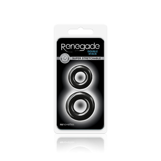 Renegade - Double Stack - Black | 657447101502 | Available at EroticWarehouse.com