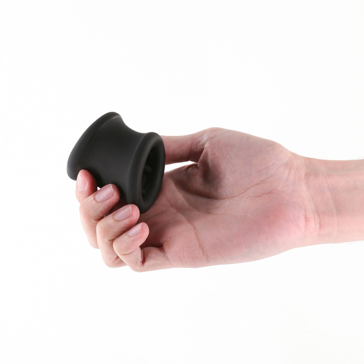 Renegade - Suave Ball Stretcher - Black | 657447109515 | Available at EroticWarehouse.com