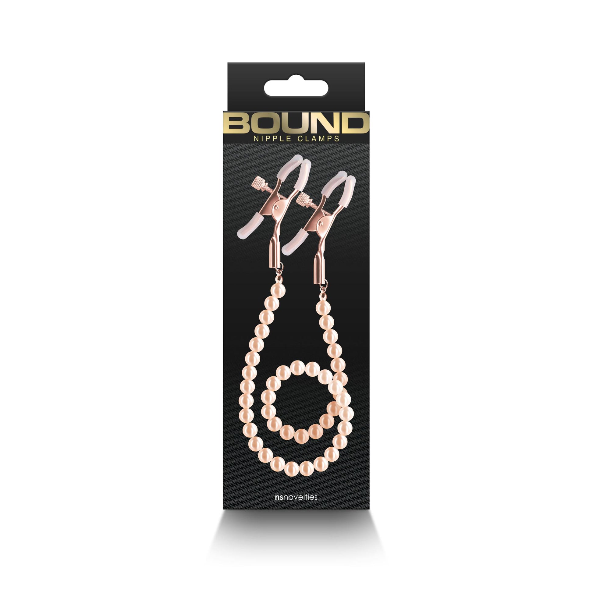 Bound - Nipple Clamps - Dc1 - Rose Gold | 657447106897 | Available at EroticWarehouse.com