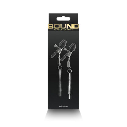 Bound - Nipple Clamps - D3 - Gunmetal | 657447107252 | Available at EroticWarehouse.com