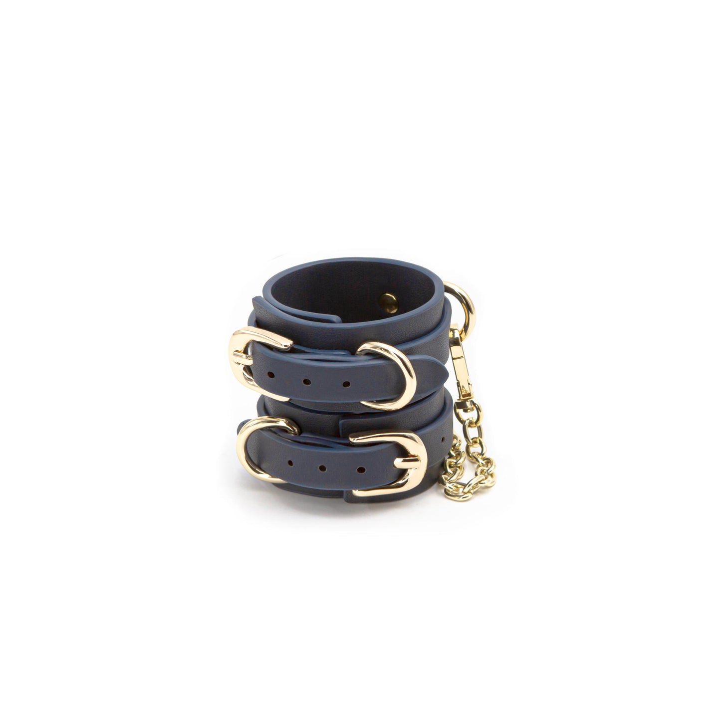 Bondage Couture - Wrist Cuff - Blue | 657447103223 | Available at EroticWarehouse.com