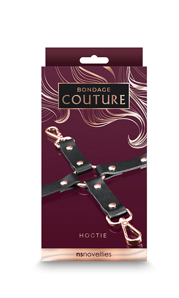 Bondage Couture - Hog Tie - Black | 657447104596 | Available at EroticWarehouse.com