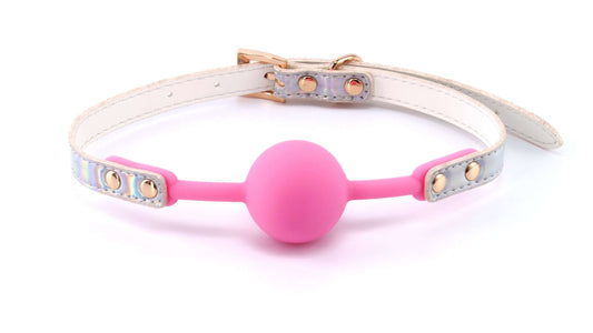 Cosmo Bondage - Ball Gag - Rainbow | 657447105715 | Available at EroticWarehouse.com