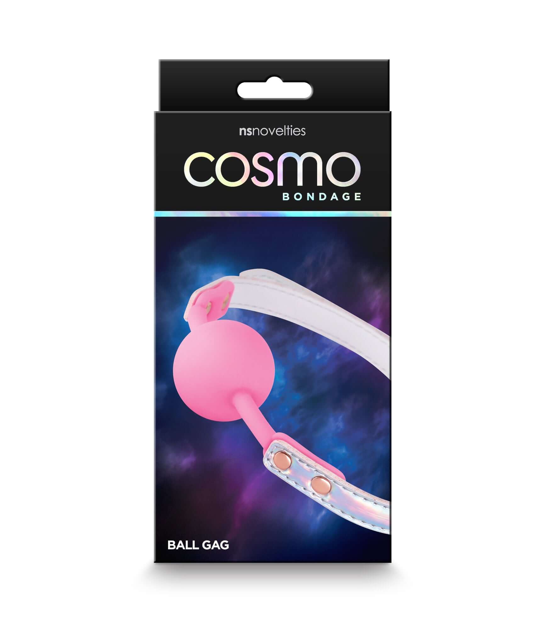 Cosmo Bondage - Ball Gag - Rainbow | 657447105715 | Available at EroticWarehouse.com