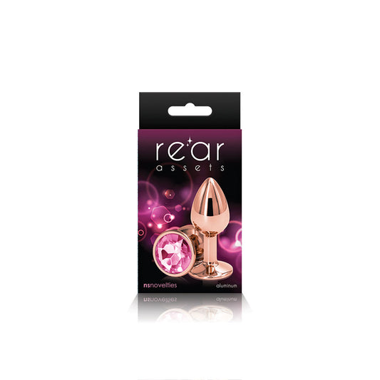 Rear Assets - Rose Gold - Small - Pink | 657447103018 | Available at EroticWarehouse.com