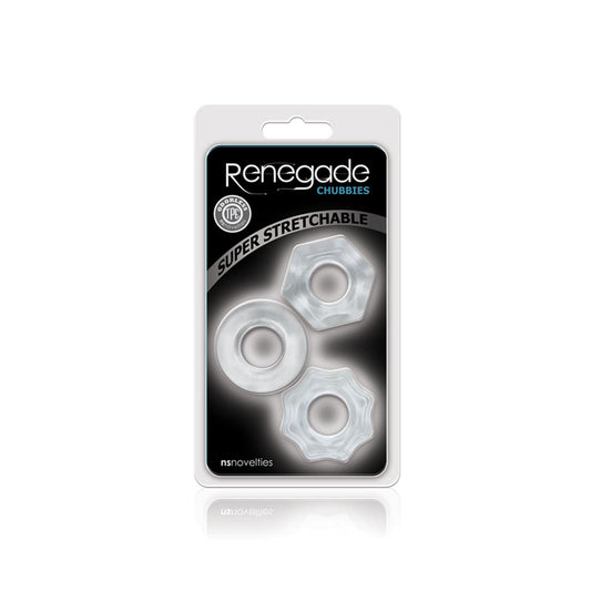 Renegade - Chubbies - Clear | 657447100369 | Available at EroticWarehouse.com