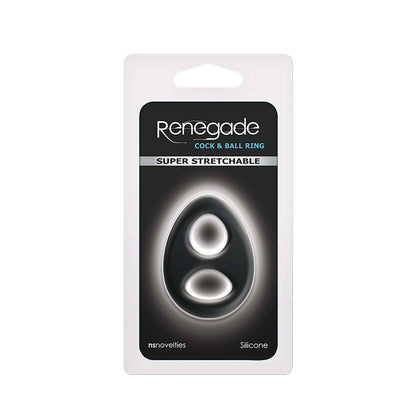 Renegade - Romeo Soft Ring - Black | 657447098949 | Available at EroticWarehouse.com