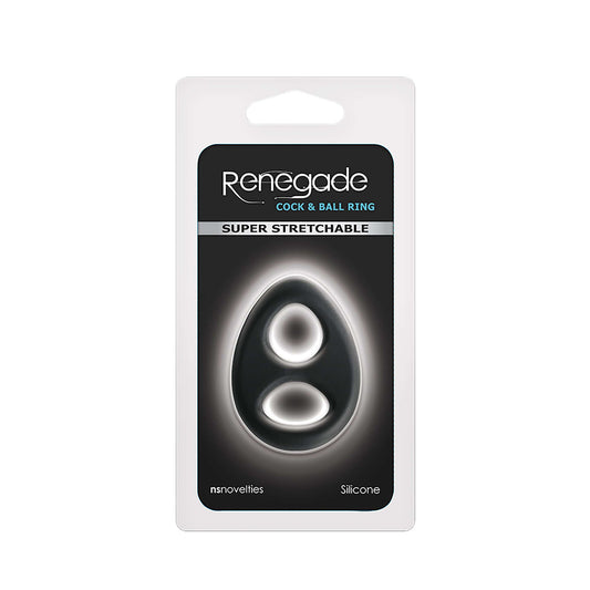 Renegade - Romeo Soft Ring - Black | 657447098949 | Available at EroticWarehouse.com