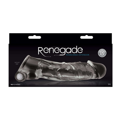 Renegade Manaconda - Clear | 657447096983 | Available at EroticWarehouse.com