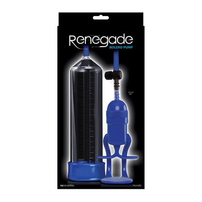Renegade Bolero Pump - Blue | 657447097225 | Available at EroticWarehouse.com