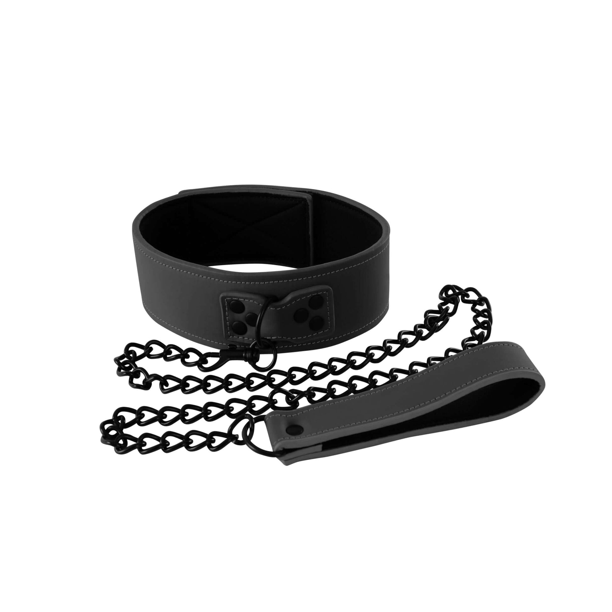 Renegade Bondage Collar - Black | 657447097713 | Available at EroticWarehouse.com