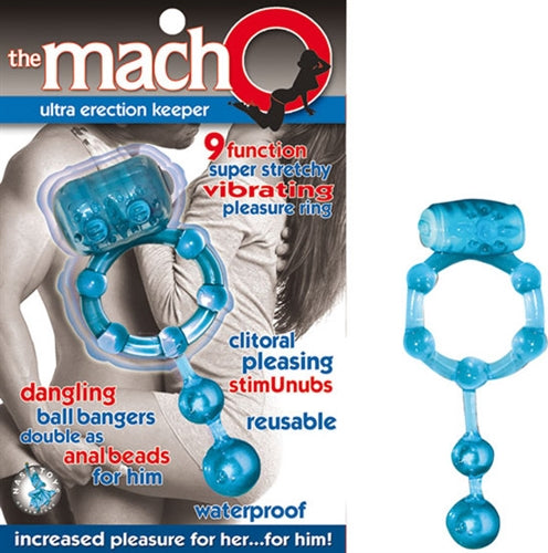 The Macho Ultra Erection- Keeper Blue | 782631191615 | Available at EroticWarehouse.com