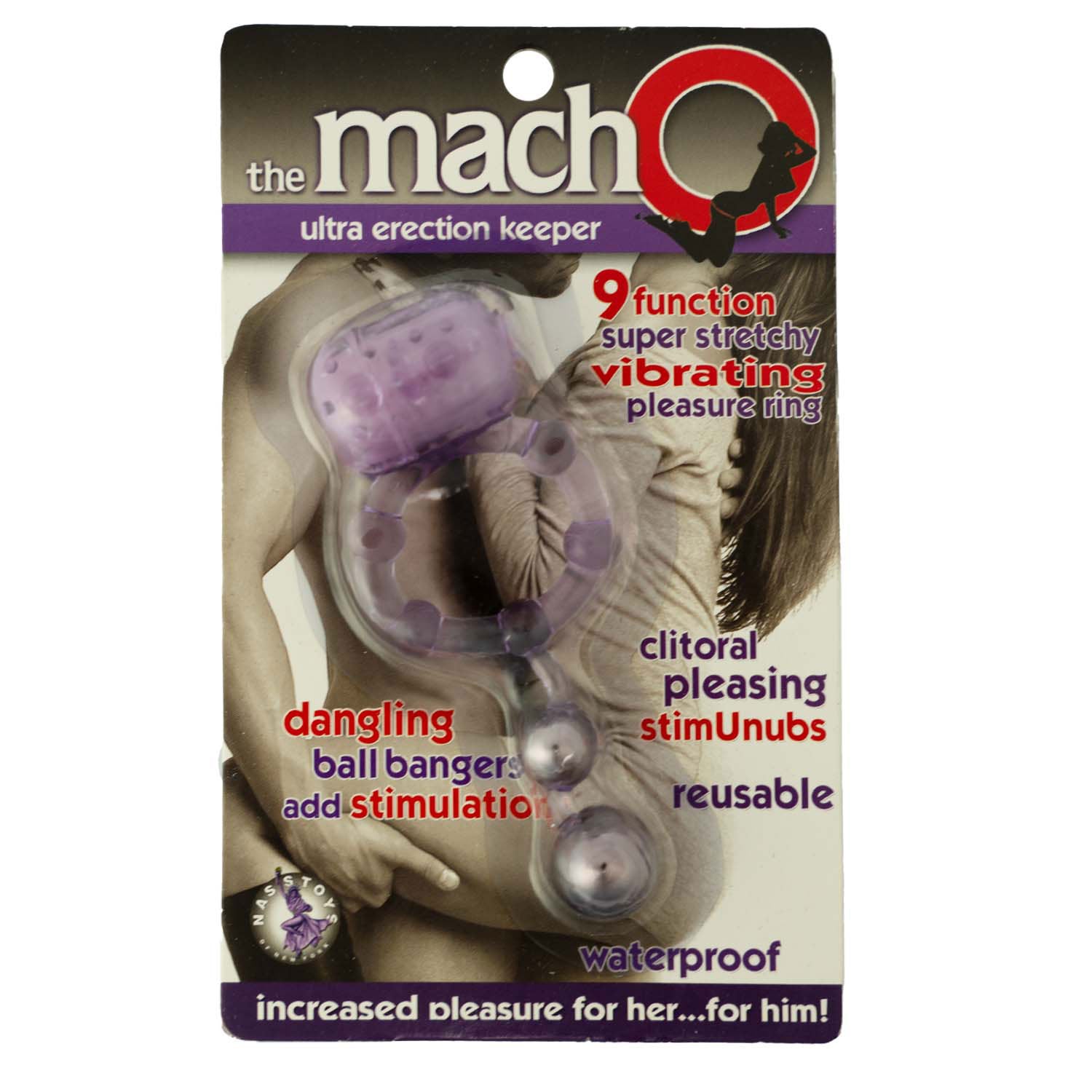 The Macho Ultra Erection Keeper - Purple | 782631191622 | Available at EroticWarehouse.com