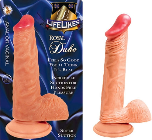 Lifelike Flesh Royal Duke 7 Inch | 782631201031 | Available at EroticWarehouse.com