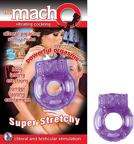 The Macho Vibrating - Cock Ring | 782631214727 | Available at EroticWarehouse.com
