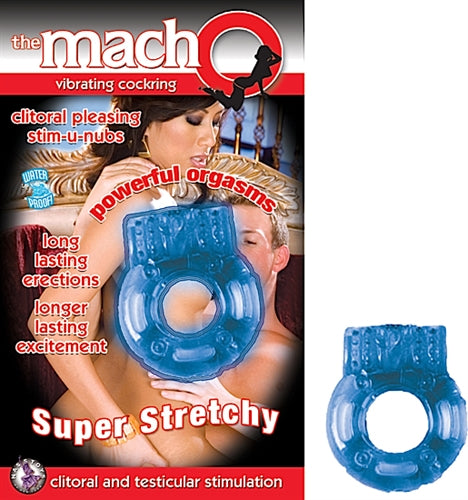 The Macho Vibrating Cockring | 782631214734 | Available at EroticWarehouse.com