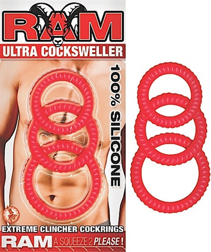 Ram Ultra Cocksweller - Red | 782631241310 | Available at EroticWarehouse.com