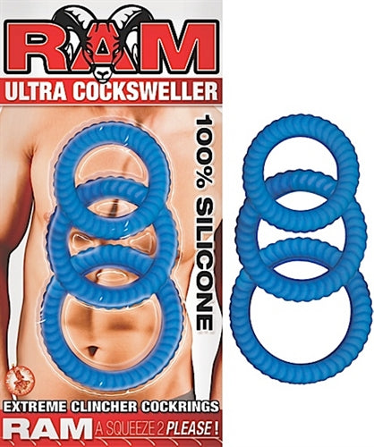Ram Ultra Cocksweller - Blue | 782631241327 | Available at EroticWarehouse.com