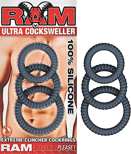 Ram Ultra Cocksweller - Black | 782631241334 | Available at EroticWarehouse.com