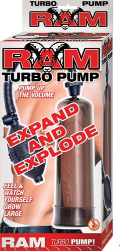 Ram Turbo Pump - Smoke | 782631249125 | Available at EroticWarehouse.com