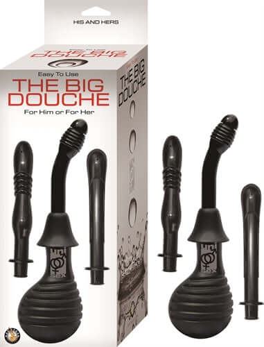 The Big Douche - Black | 782631258806 | Available at EroticWarehouse.com