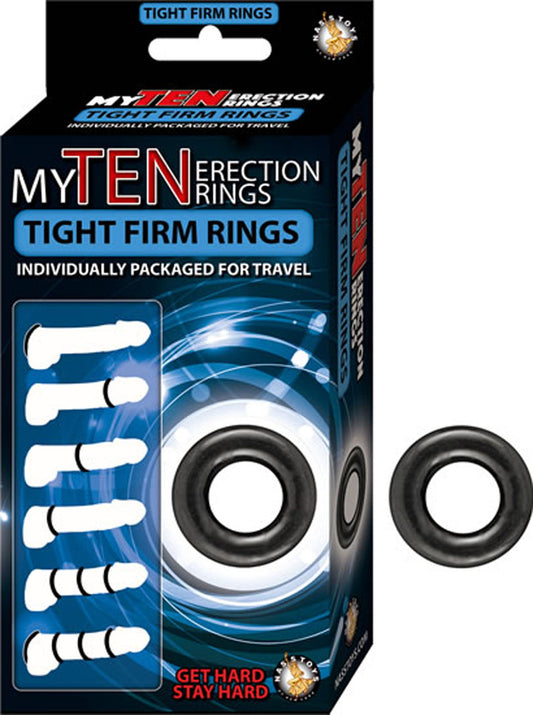 My Ten Erection Rings | 782631269307 | Available at EroticWarehouse.com