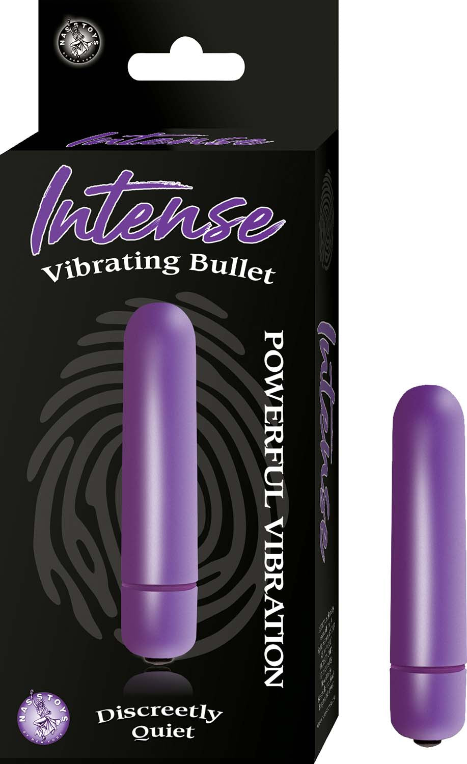 Intense Vibrating Bullet - Purple | 782631280425 | Available at EroticWarehouse.com