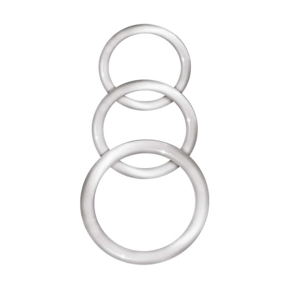 Enhancer Silicone Cockrings - Clear | 782631305708 | Available at EroticWarehouse.com