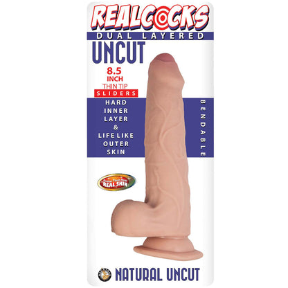 Realcocks Dual Layered Uncut Sliders | 782631306514 | Available at EroticWarehouse.com