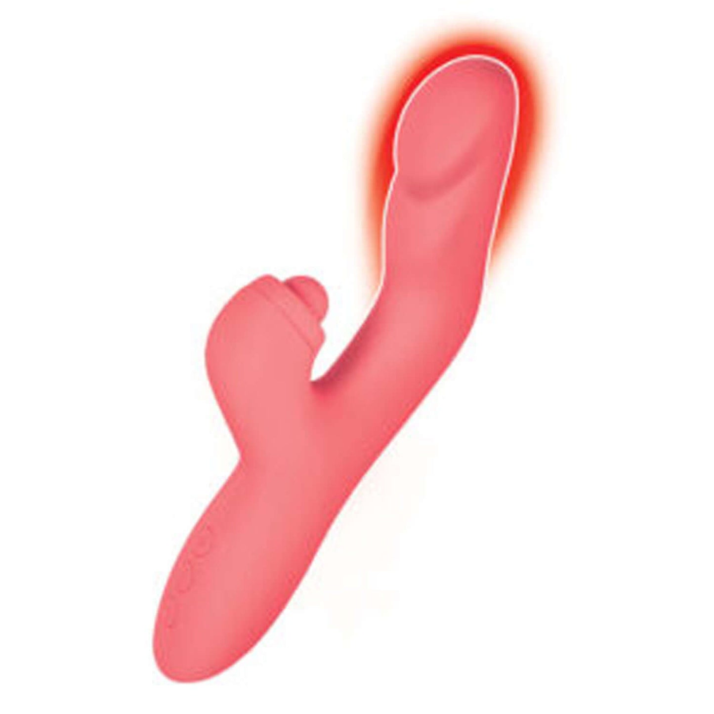 Goddess Heat Up Tapping Massager - Coral | 782631319910 | Available at EroticWarehouse.com