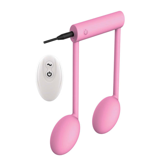 The Beat Remote Note Vibe - Pink | 782631320114 | Available at EroticWarehouse.com