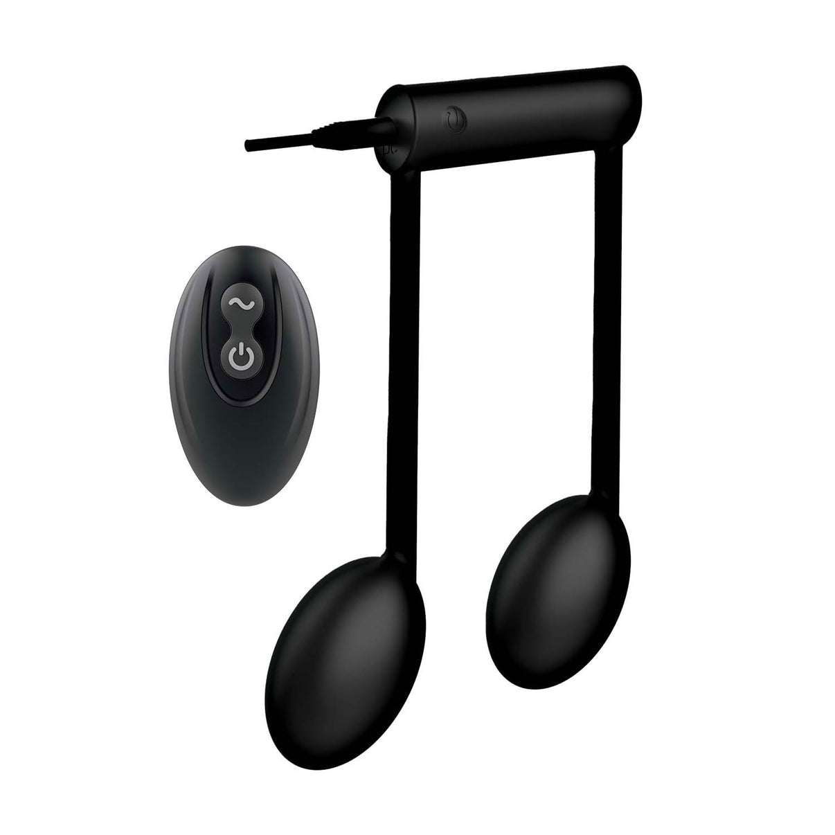 The Beat Remote Note Vibe - Black | 782631320121 | Available at EroticWarehouse.com