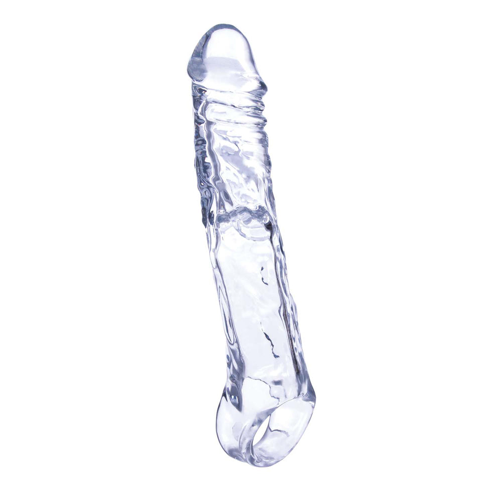 Magic Penis Extender and Ball Strap 7.5" Clear | 782631322705 | Available at EroticWarehouse.com