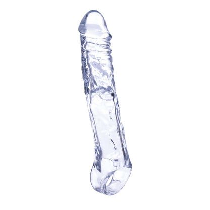Magic Penis Extender and Ball Strap 7.5" Clear | 782631322705 | Available at EroticWarehouse.com