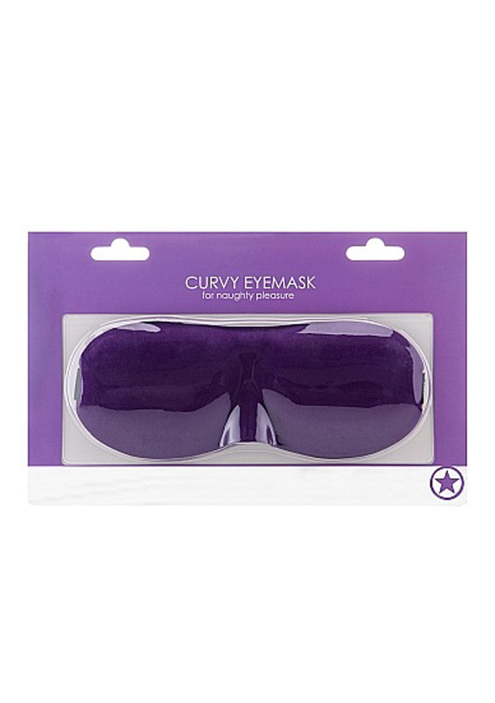 Curvy Eyemask - Purple | 8714273581136 | Available at EroticWarehouse.com