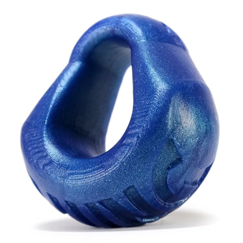 Hung Padded Cockring Oxballs - Blue Balls | 840215103314 | Available at EroticWarehouse.com