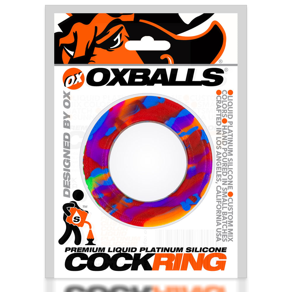 Pig-Ring Comfort Cockring - Rainbow | 840215115416 | Available at EroticWarehouse.com