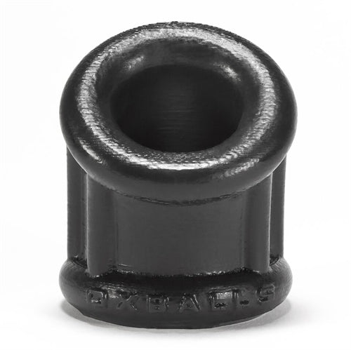 Bent 1 Ball Stretcher Curved Silicone - Small - Black | 840215109446 | Available at EroticWarehouse.com